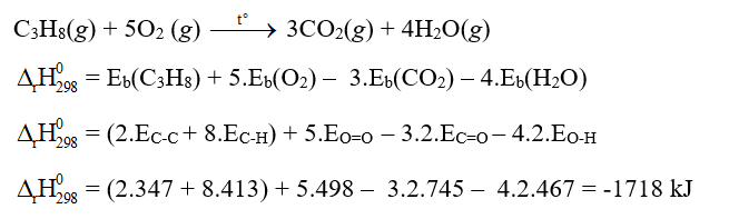 Dựa vào dữ liệu Bảng 7.1 và 7.2, em hãy tính biến thiên enthalpy