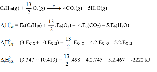 Dựa vào dữ liệu Bảng 7.1 và 7.2, em hãy tính biến thiên enthalpy