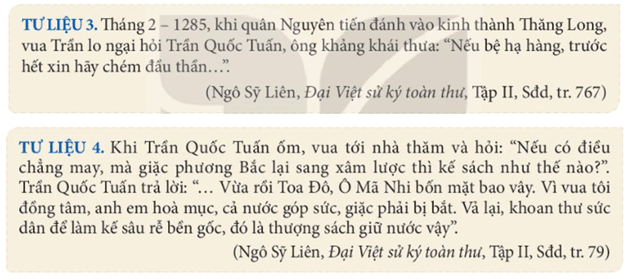 Khai thác các tư liệu 3, 4 và thông tin trong mục, trình bày thân thế (ảnh 2)