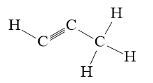 Để vẽ liên kết ba trong phân tử propyne (C3H4), cần chọn các công cụ nào