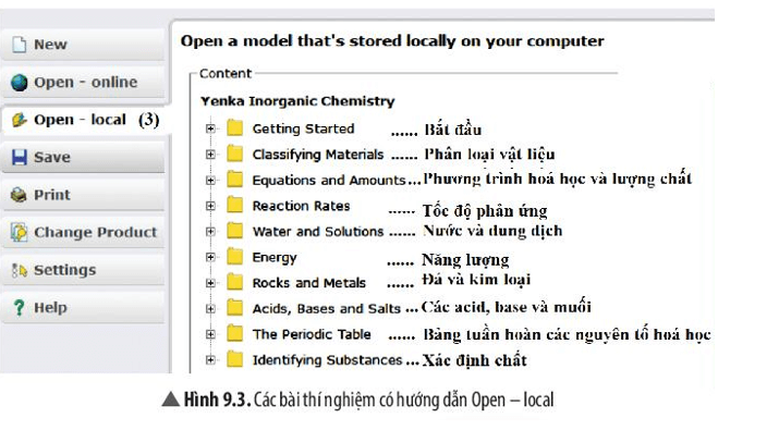 Tìm hiểu cách sử dụng các thanh công cụ trong phền mềm Yenka