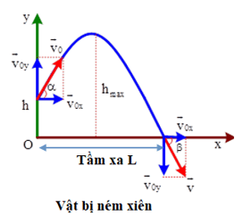 Ném vật theo phương thẳng đứng thì độ cao của vật lớn nhất