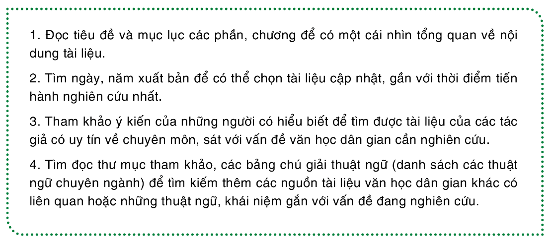 Soạn bài Yêu cầu và cách thức nghiên cứu một vấn đề văn học dân gian | Chuyên đề học tập Ngữ văn 10 Cánh diều