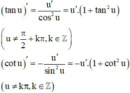 Đạo hàm của hàm số lượng giác và cách giải hay, chi tiết | Toán lớp 11