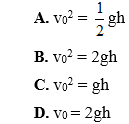 Đề thi Giữa kì 1 Vật Lí lớp 10 có đáp án (Đề 3)