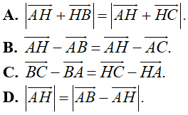 Bài tập trắc nghiệm Hình học 10 | Câu hỏi trắc nghiệm Hình học 10