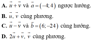 Bài tập trắc nghiệm Hình học 10 | Câu hỏi trắc nghiệm Hình học 10