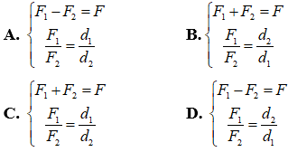 Đề thi học kì 1 Vật Lí lớp 10 có đáp án (Đề 2 - Trắc nghiệm) | Đề kiểm tra Vật Lí 10 có đáp án