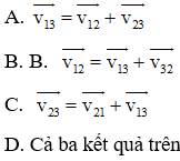 Đề thi học kì 1 Vật Lí lớp 10 có đáp án (Đề 2 - Tự luận - Trắc nghiệm) | Đề kiểm tra Vật Lí 10 có đáp án