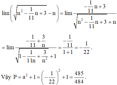 Đề thi Giữa kì 2 Toán lớp 11 có đáp án (6 đề))