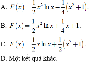 Đề thi Giữa kì 2 Toán lớp 12 có đáp án năm 2021 (Đề 1)