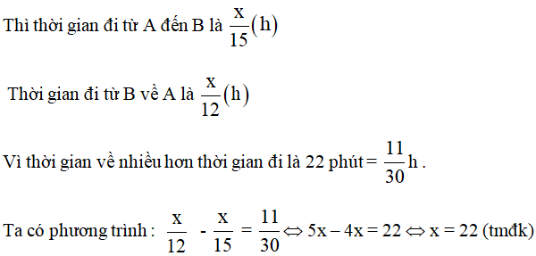 Đề thi Giữa kì 2 Toán lớp 8 có đáp án (Đề 3)