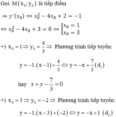 Đề thi Học kì 1 Toán lớp 12 có đáp án (Đề 1)