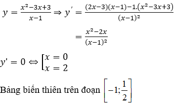 Đề thi Học kì 1 Toán lớp 12 có đáp án (Đề 2)