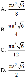 Đề thi Học kì 1 Toán lớp 12 có đáp án (Đề 4)