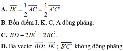 Đề thi Học kì 2 Toán lớp 11 cực hay, có đáp án (Đề 4)