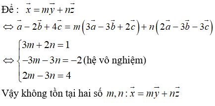 Cách tìm điều kiện để 3 vectơ đồng phẳng hay, chi tiết