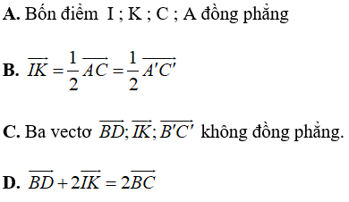 Cách tìm điều kiện để 3 vectơ đồng phẳng hay, chi tiết - Toán lớp 11