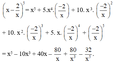 Sách bài tập Toán 10 Bài 3: Nhị thức Newton - Chân trời sáng tạo (ảnh 1)