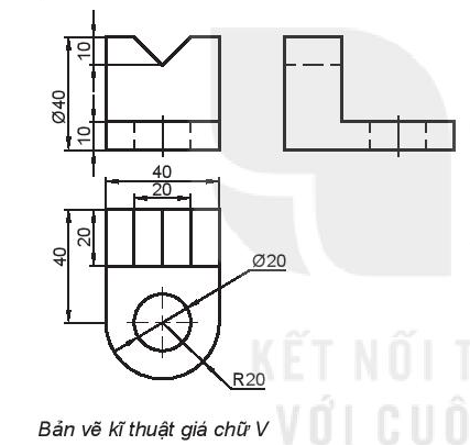 Công nghệ 10 Bài 9: Hình chiếu vuông góc | Kết nối tri thức (ảnh 16)