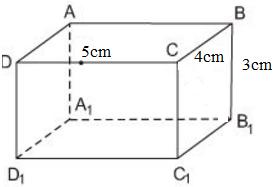 Giải bài tập SGK Toán lớp 8 bài 1: Hình hộp chữ nhật