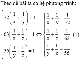 Bài tập Giải bài toán bằng cách lập phương trình, hệ phương trình nâng cao có đáp án