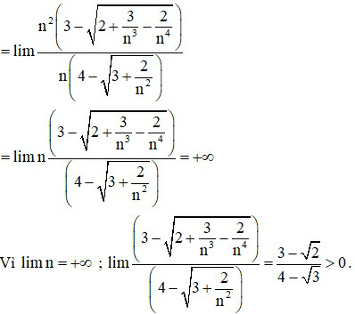 Giới hạn của dãy số và cách giải các dạng bài tập hay, chi tiết | Toán lớp 11