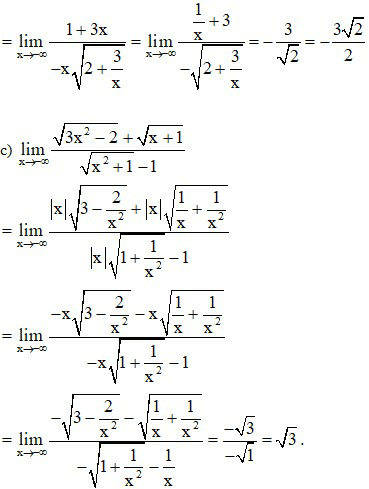 Giới hạn của hàm số và cách giải các dạng bài tập hay, chi tiết | Toán lớp 11