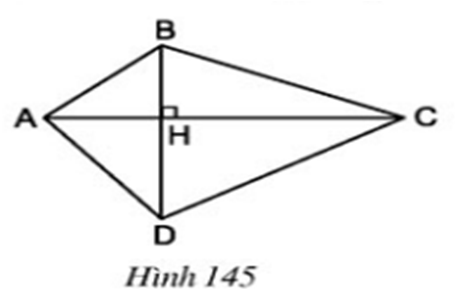 Hình 1: Lời giải bài 5 Toán 8: Diện tích hình thoi