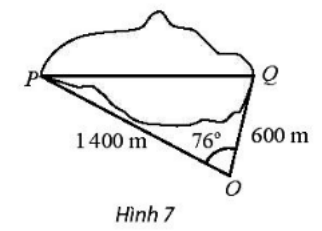 Sách bài tập Toán 10 Bài 2: Định lí côsin và định lí sin - Chân trời sáng tạo (ảnh 1)