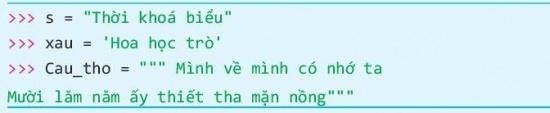 Tin học 10 Bài 24: Xâu kí tự | Kết nối tri thức (ảnh 1)