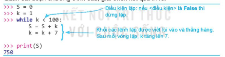 Tin học 10 Bài 21: Câu lệnh lặp While| Kết nối tri thức (ảnh 2)