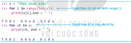 Tin học 10 Bài 24: Xâu kí tự | Kết nối tri thức (ảnh 4)