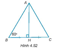 Sách bài tập Toán 7 Bài 16: Tam giác cân. Đường trung trực của đoạn thẳng - Kết nối tri thức (ảnh 1)