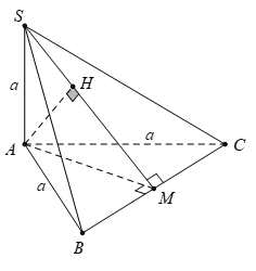 Cách tính khoảng cách từ một điểm đến một mặt phẳng (sử dụng hình chiếu) hay, chi tiết - Toán lớp 11