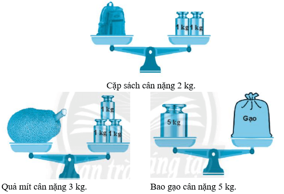 Giải vở bài tập Toán lớp 2 Tập 2 trang 91, 92, 93, 94 Ki- lô- gam - Chân trời sáng tạo