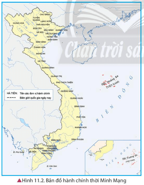 Lý thuyết Lịch Sử 11 Chân trời sáng tạo Bài 11: Cuộc cải cách của Minh Mạng nửa đầu thế kỉ XIX