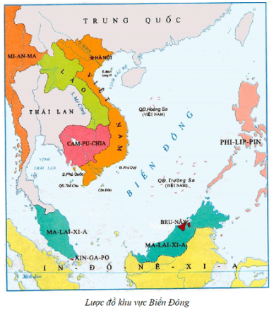 Lý thuyết Lịch Sử 11 Kết nối tri thức Bài 12: Vị trí và tầm quan trọng của Biển Đông