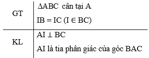 Lý thuyết Toán 7 Kết nối tri thức Bài 16: Tam giác cân. Đường trung trực của đoạn thẳng (ảnh 10)