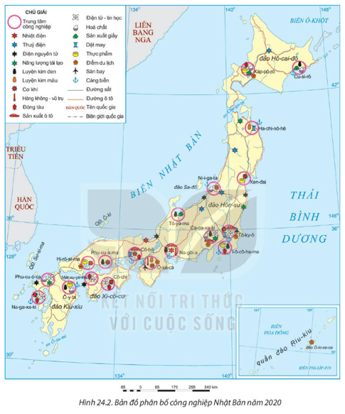 Lý thuyết Địa Lí 11 Kết nối tri thức Bài 24: Kinh tế Nhật Bản