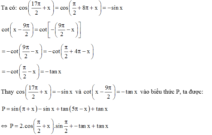 Lý thuyết Toán 11 Chân trời sáng tạo Bài 3: Các công thức lượng giác