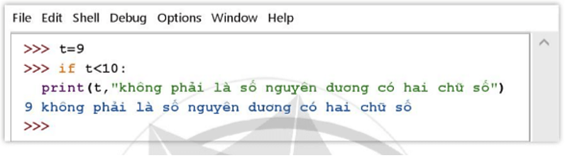 Lý thuyết Tin học 10 Cánh diều Bài 6: Câu lệnh rẽ nhánh (ảnh 4)