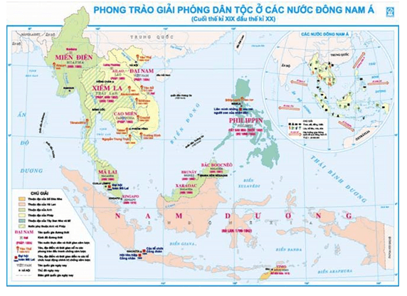 Lý thuyết Lịch Sử 11 Bài 16: Các nước Đông Nam Á giữa hai cuộc chiến tranh thế giới (1918-1939) | Lý thuyết Lịch Sử lớp 11 đầy đủ nhất