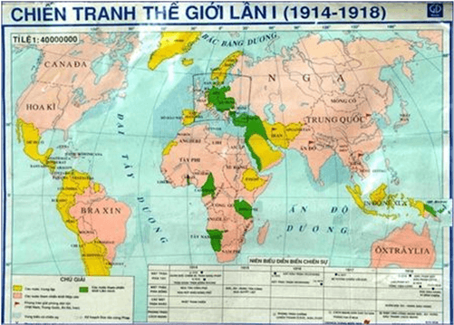 Lý thuyết Lịch Sử 11 Bài 6: Chiến tranh thế giới thứ nhất (1914-1918) | Lý thuyết Lịch Sử lớp 11 đầy đủ nhất