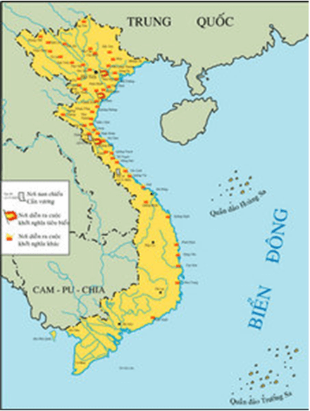 Lý thuyết Lịch Sử 11 Bài 21: Phong trào yêu nước chống Pháp của nhân dân Việt Nam trong những năm cuối thế kỉ XIX | Lý thuyết Lịch Sử lớp 11 đầy đủ nhất