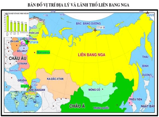 Lý thuyết Địa Lí 11 Bài 8 Tiết 1: Tự nhiên, dân cư, xã hội | Lý thuyết Địa Lí 11 đầy đủ nhất