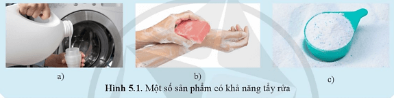 Những sản phẩm dưới đây có một tác dụng chung là dùng tẩy rửa