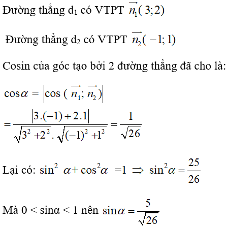 Bài tập trắc nghiệm Hình học 10 | Câu hỏi trắc nghiệm Hình học 10