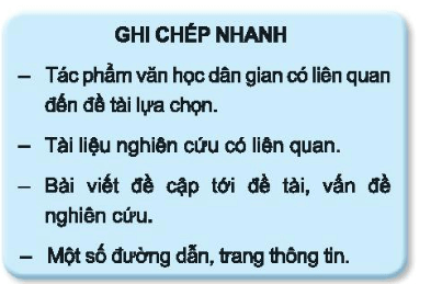 Soạn bài Tập nghiên cứu | Chuyên đề học tập Ngữ văn 10 Kết nối tri thức