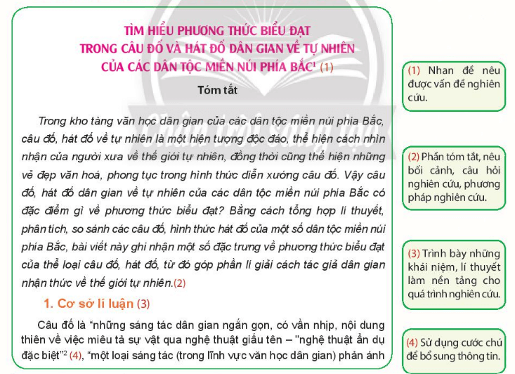 Soạn bài Viết báo cáo và thuyết trình kết quả nghiên cứu về một vấn đề văn học dân gian | Chuyên đề học tập Ngữ văn 10 Chân trời sáng tạo